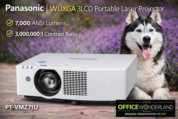 Panasonic PT-VMZ71U WUXGA 3LCD Portable Laser Projector Panasonic PT-VMZ71U WUXGA 3LCD Portable Laser Projector