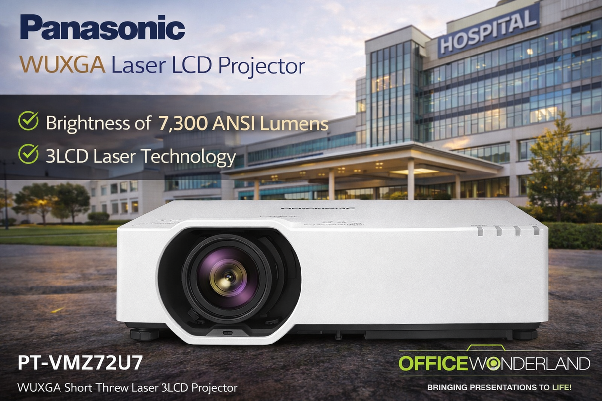Panasonic PT-VMZ72U7 WUXGA Laser LCD Projector