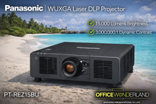 Panasonic PTREZ15BU WUXGA Laser DLP Projector (Black)