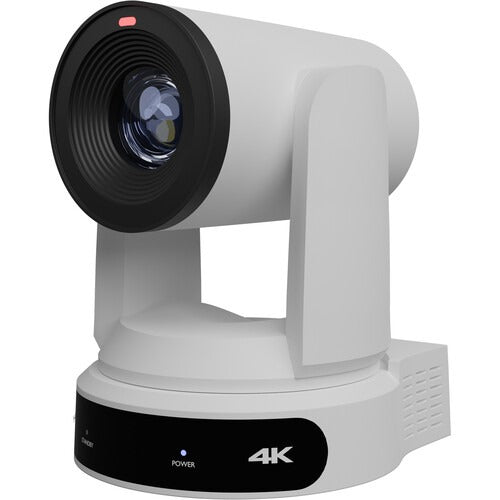 PTZOptics PT30X-LINK-4K-WH Link 4K SDI HDMI USB IP PTZ Camera with 30x Optical Zoom (White) angled