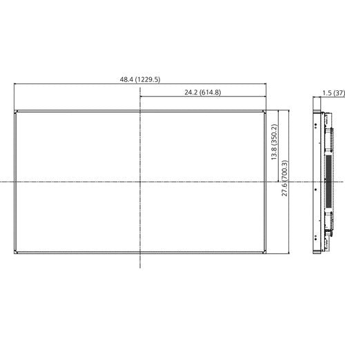 Panasonic Frame Cover Kit for 55 Video Wall Display 1