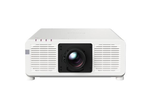 Panasonic PT-REQ80W 4K 1-Chip DLP™ Laser Projector Front