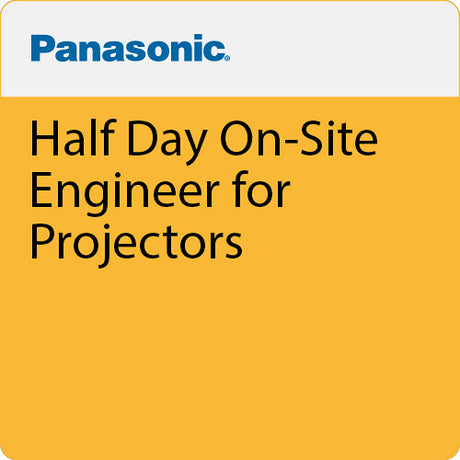 Panasonic PT-SVCENGHDOS 0.5 Day On-Site Engineer for Projectors