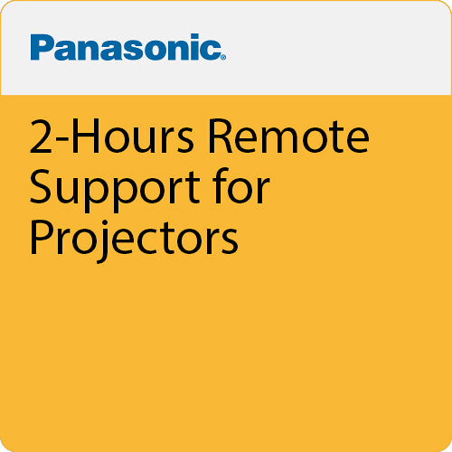 Panasonic PT-SVCREMSUPP2H 2-Hours Remote Support for Projectors