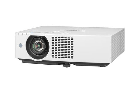 Panasonic PT-VMZ41U WUXGA 3LCD Portable Laser Projector angled