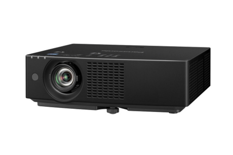 Panasonic PT-VMZ51UB WUXGA LCD Portable Laser Projector angled