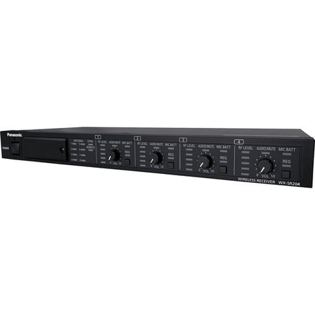 Panasonic WX-SR204 4-Channel Rackmount Digital Wireless Receiver (1.9 GHz)