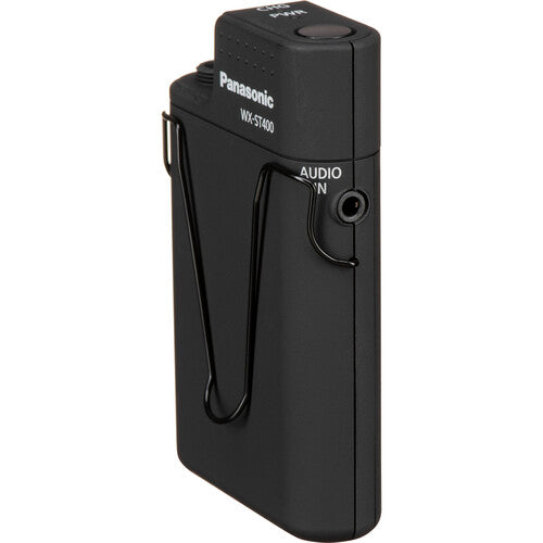 Panasonic WX-ST400 Bodypack DECT Wireless Transmitter with Cardioid Lavalier Mic (1.9 GHz) 3