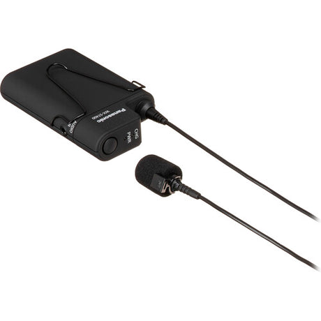Panasonic WX-ST400 Bodypack DECT Wireless Transmitter with Cardioid Lavalier Mic (1.9 GHz)