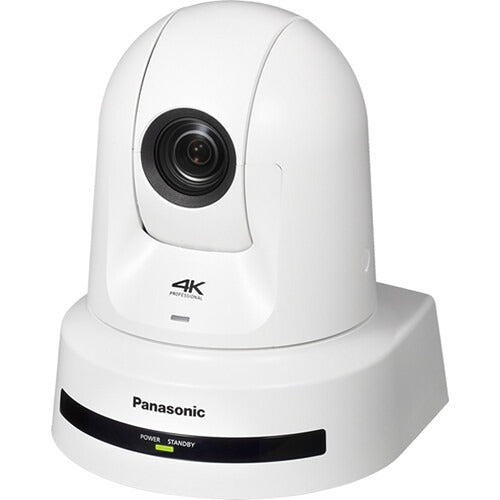 Panasonic AW-UE80WPJ5 4K60 SDI/HDMI Full NDI PTZ Camera with 24x Optical Zoom (White)