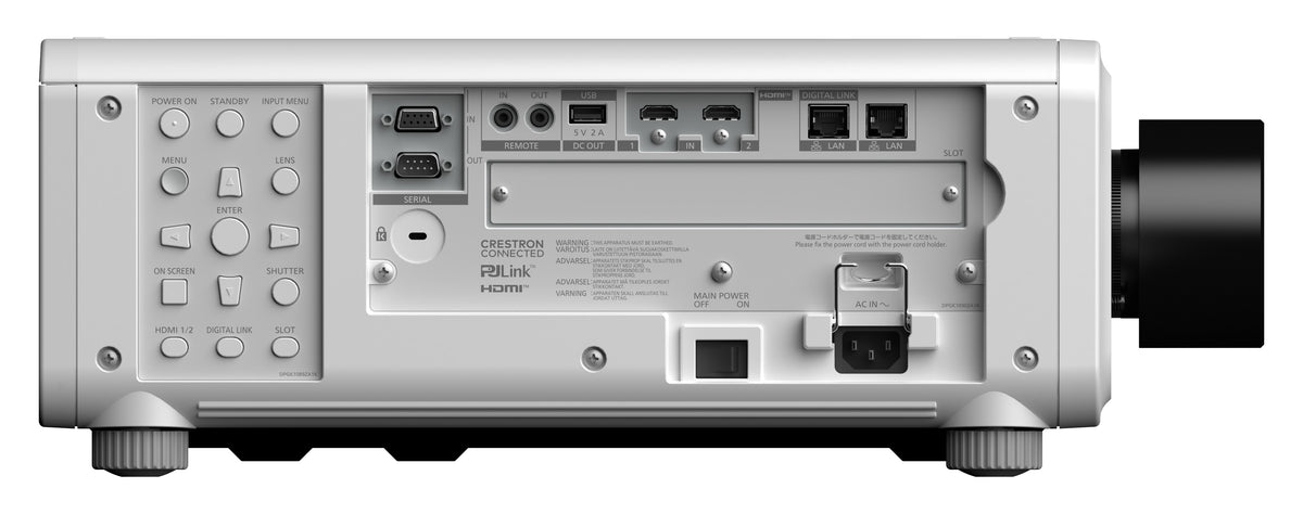 Panasonic PT-RQ6LWU7 4K DLP Laser Projector - OfficeWonderland