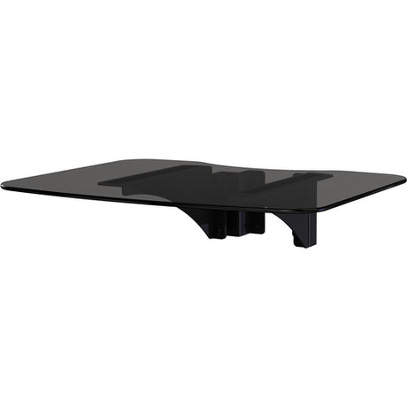 Peerless-AV ACC-GS1E SmartMount Tempered Glass Shelf for SR555E and SR575E Carts (Black)