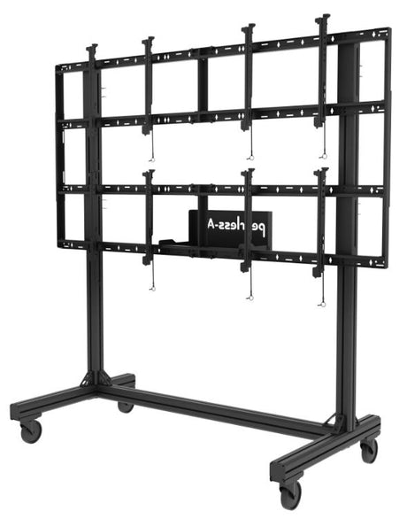 Peerless-AV DS-C560-2X2 SmartMount 2x2 Configuration Portable Video Wall Cart for 46in to 60in Displays