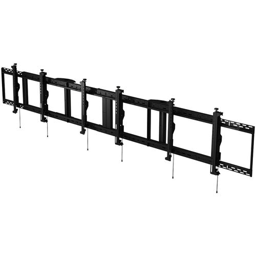 Peerless-AV DS-MBZ942L-3X1 SmartMount Digital Menu Board Ceiling Mount with 8-Point Adjustment for 40 to 42 inch Displays (3x1 Configuration)