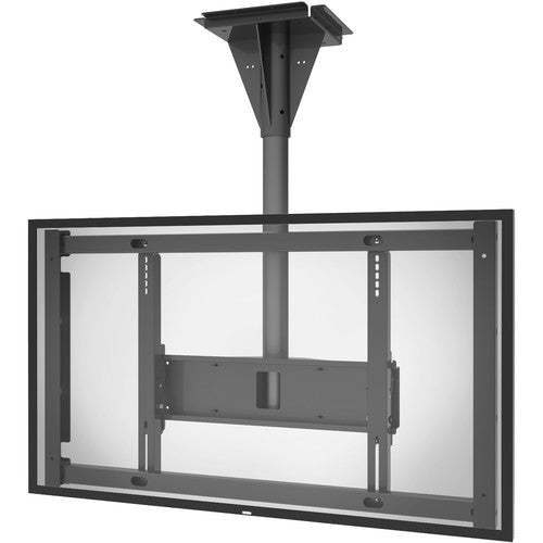 Peerless-AV ECLP02-OH46F Outdoor Landscape-Portrait Concrete Ceiling Mount for the Samsung OH46F (2 Drop)