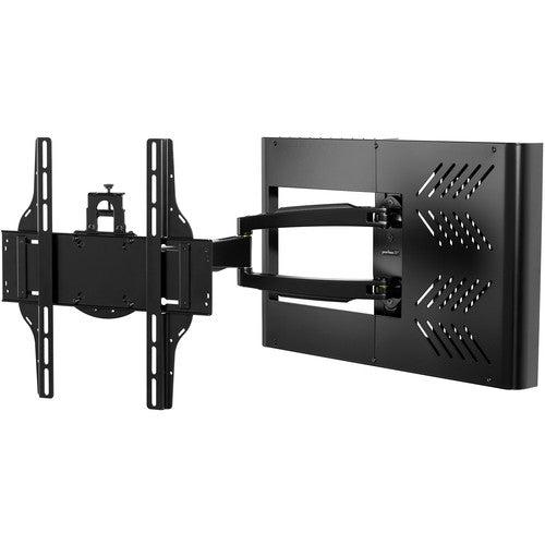 Peerless-AV HA746-STB Hospitality Wall Mount with Arm and Set Top Box (STB) Enclosure