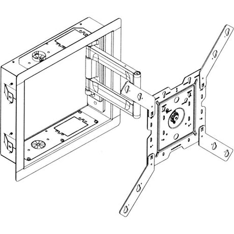 Peerless-AV IB40-W In Wall Box For LCD Screens (White)