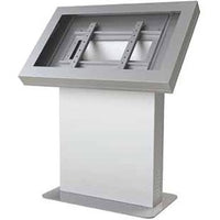 Peerless-AV KIL540-S Landscape Kiosk Enclosure for 40 inch Displays (Silver)