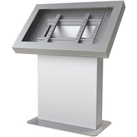 Peerless-AV KIL555-S Landscape Kiosk Enclosure for 55 inch Displays (Silver)