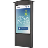 Peerless-AV KOP55XHB2-A Dual-Sided Smart City Kiosk with 55 Displays and Speakers (Black) side