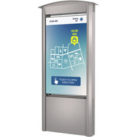 Peerless-AV KOP55XHB2-S Dual-Sided Smart City Kiosk with 55 Displays (Silver) side