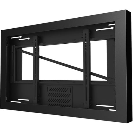 Peerless-AV On-Wall Landscape Kiosk for 43 inch Displays up to 3.5 inch Deep (Black)