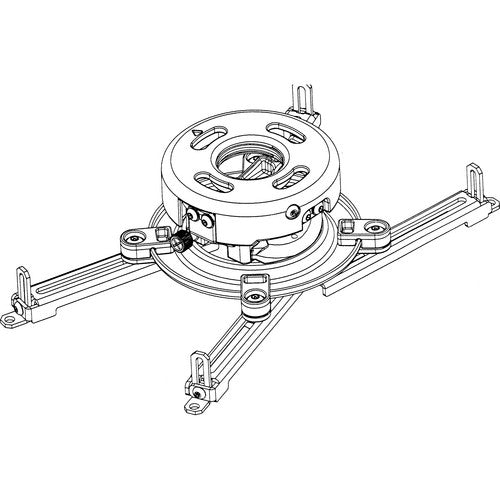 Peerless-AV PRS-UNV-W  Universal Projector Mount up to 25 lbs.