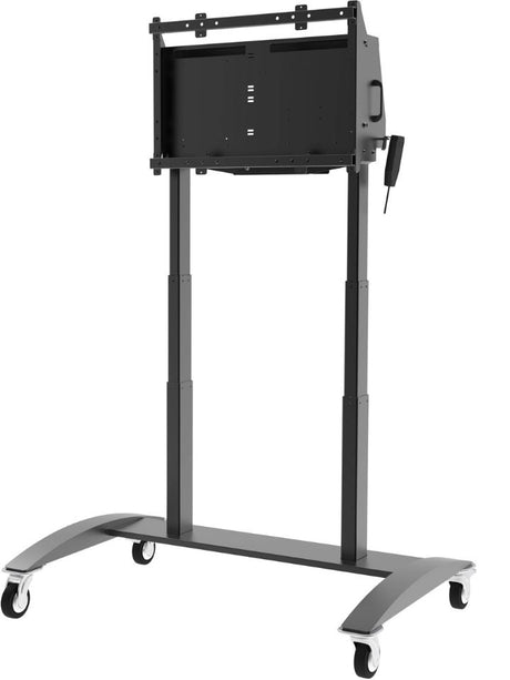 Peerless-AV SR598ML3 SmartMount Motorized Height-Adjustable 42in to 86in Flat Panel Cart