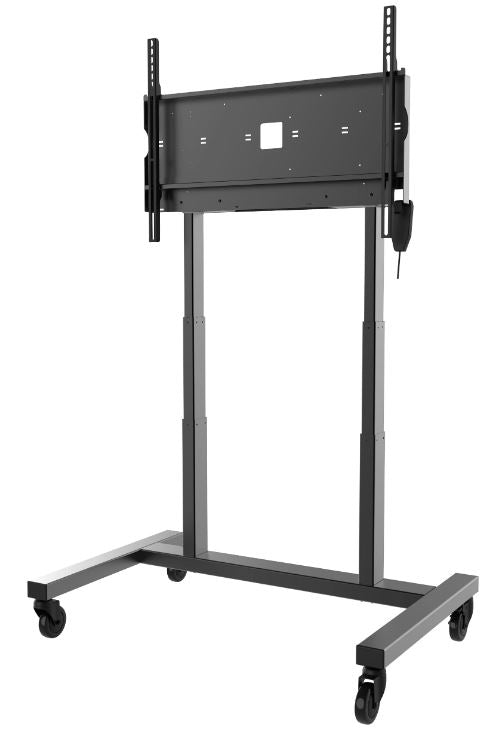 Peerless-AV SR598ML3E SmartMount Motorized Height Adjustable Flat Panel Cart for 42in to 86in Interactive Displays