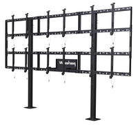 Peerless-AV SmartMount Modular Video Wall Pedestal Mount 3x2 Configuration for 46 to 55 Displays DS-S555-3X2