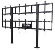 Peerless-AV SmartMount Modular Video Wall Pedestal Mount 3x2 Configuration for 46 to 55 Displays DS-S555-3X2