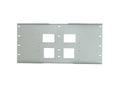 Peerless-AV WSP716 Triple Stud Wall Plate, Model WSP-716 (Black)