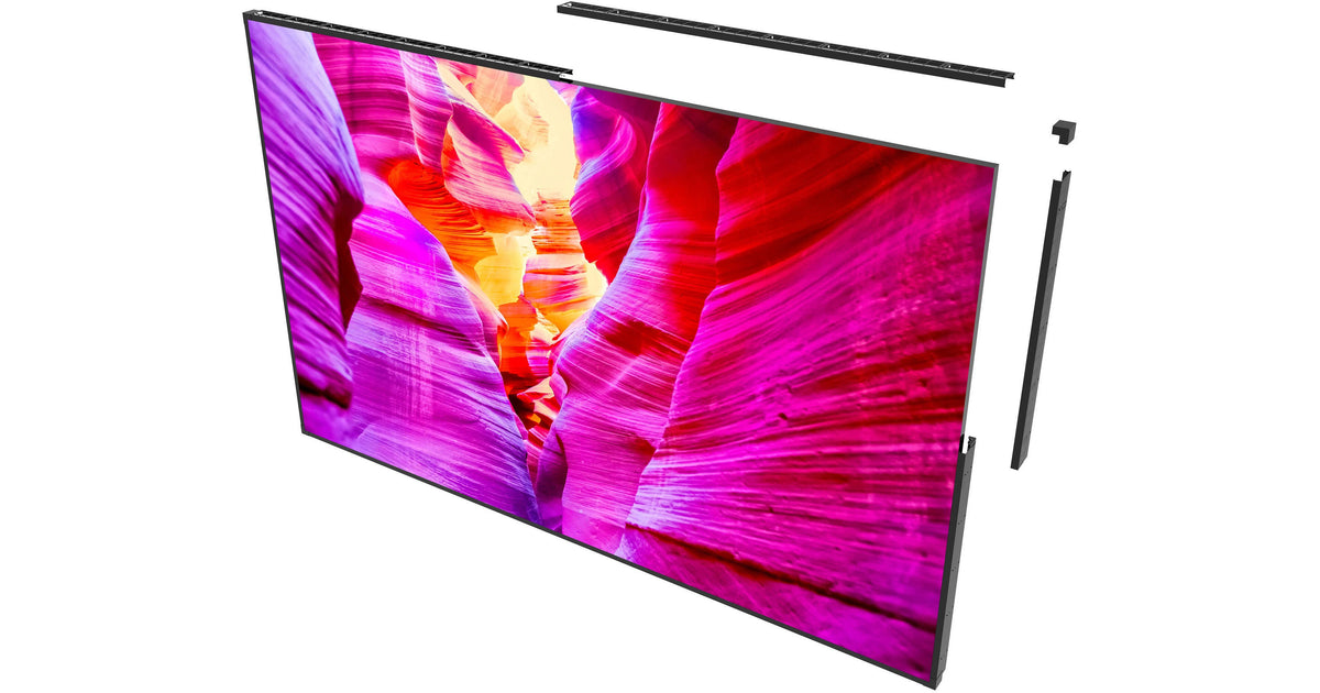 Peerless-AV DS-LEDTK-35VX8S Universal DV-LED Trim Kit, 35' Vented x 8' Solid