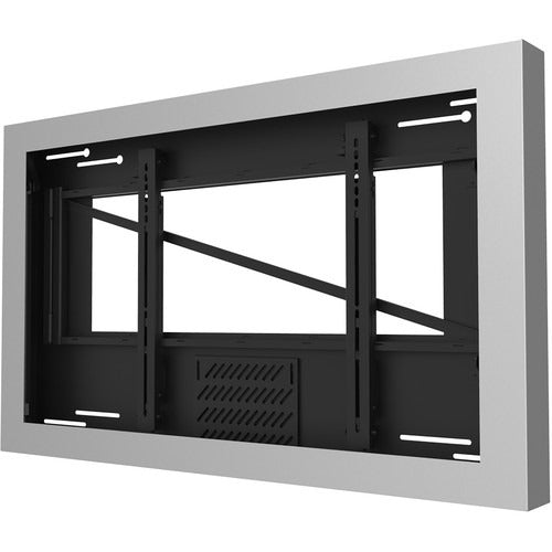 Peerless-AV KIL655-35D-S On-Wall Landscape Kiosk for 55" Displays up to 3.5" Deep (Silver)