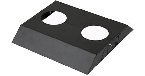 Peerless-AV MOD-ACF2 Modular Dual Pole Ceiling/Floor Plate Cosmetic Cover (Black)