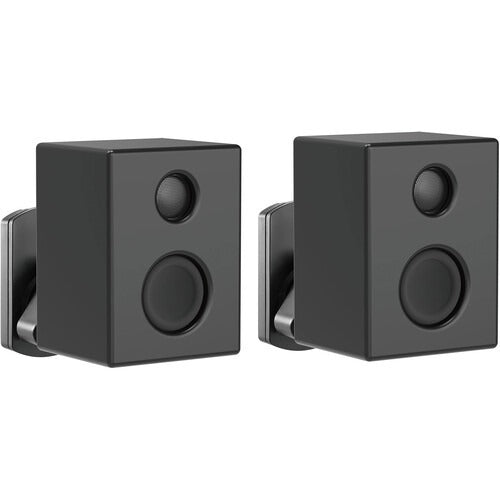 Peerless-AV SPK812 Universal Swivel Speaker Wall Mount (Pair, Black)
