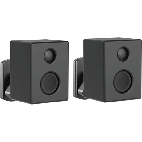 Peerless-AV SPK812 Universal Swivel Speaker Wall Mount (Pair, Black)