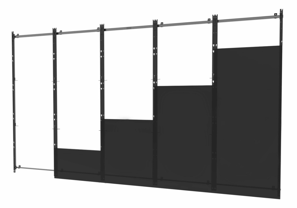 Peerless-AV DS-LEDIER-6X3 6x3 Seamless Kitted Series Flat dvLED Mounting System for Samsung IER & IFR Series Direct View LED Displays