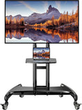 Perlegear Rolling TV Stand for 32-84 Inch TV, Mobile TV Cart up to 100lbs, PGTVMC05-1