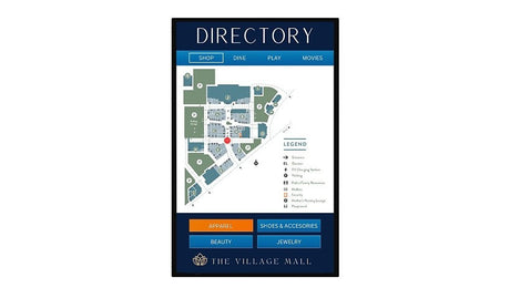 Planar Systems Simplicity P Series 75" UHD 4K Touchscreen Commercial Monitor - OfficeWonderland