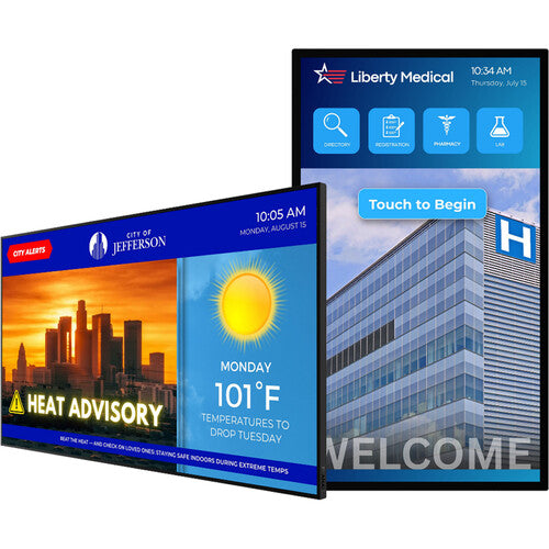 Planar Systems URP652 UltraRes P Series 65" UHD 4K HDR Commercial Monitor