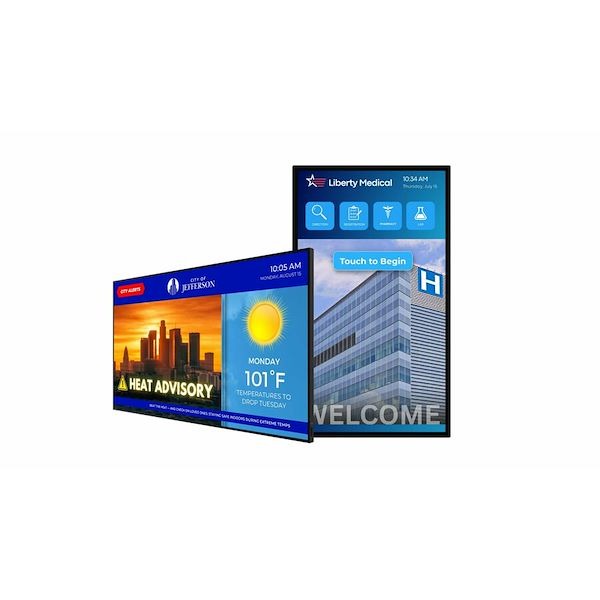 Planar Systems URP982-ERO-T UltraRes P Series 98" UHD 4K HDR Touchscreen Commercial Monitor - Buy Online | Authorized Dealer