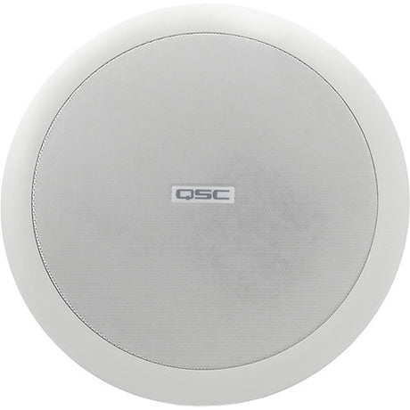 QSC AC-C2T-LP AcousticCoverage 2.75 2-Way, Low-Profile Ceiling Loudspeaker (Pair, White)