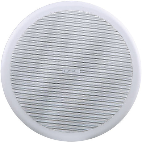 QSC AC-C8T AcousticCoverage Series 8 2-Way 80W Ceiling Loudspeaker (Pair, White)