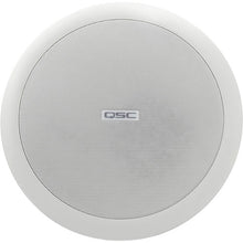 QSC AcousticCoverage 2.75 2-Way, Low-Profile Ceiling Loudspeaker (Pair, White) AC-C2T-LP