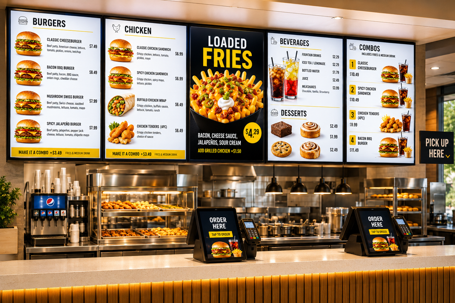 QSR Menu Board