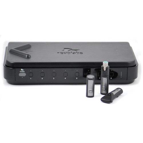 Revolabs 01-04FUSION-31G Fusion 4-Channel Telephony Hybrid with Wireless Microphone System 4