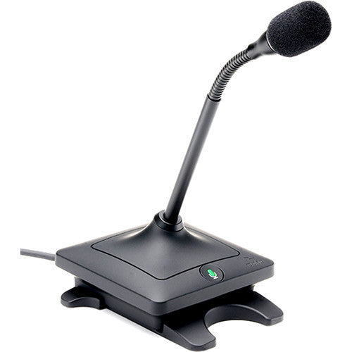 Revolabs 01-EWM5-GN6-BLK 6 Gooseneck Elite Wired Microphone (Black)