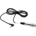 Revolabs 07SONYVC01 XLR Female to 3.5mm Unbalanced Male Cable (3')