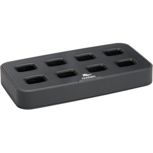 Revolabs HD 8 Slot Charger with 8 HD Battery Charger Adapters 02-8BATHDCHG-C